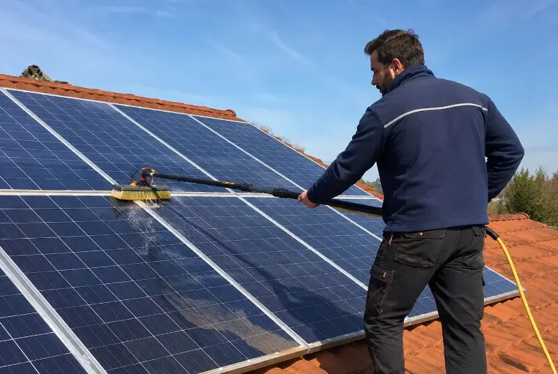 Nettoyage et entretien de panneaux solaires à Indre